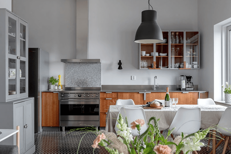View of 29 Small Kitchen Design Ideas That Make Every Inch Work Beautifully