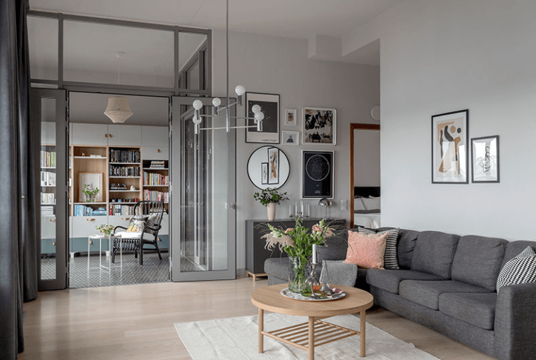 Image showcasing 7 Trendy Scandinavian Apartments That We Love | Nook & Find