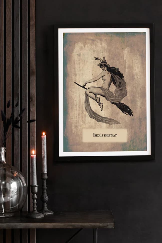 Elegant Halloween Décor spooky artwork